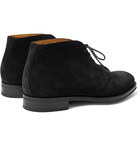 Edward Green - Banbury Suede Desert Boots - Black