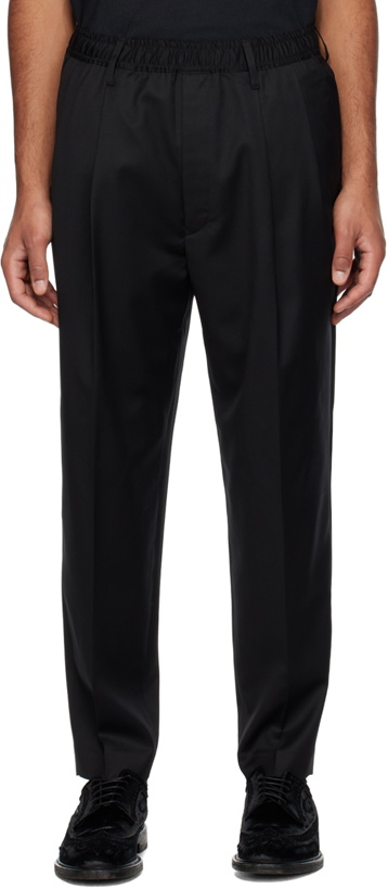 Photo: N.Hoolywood Black Tapered Trousers