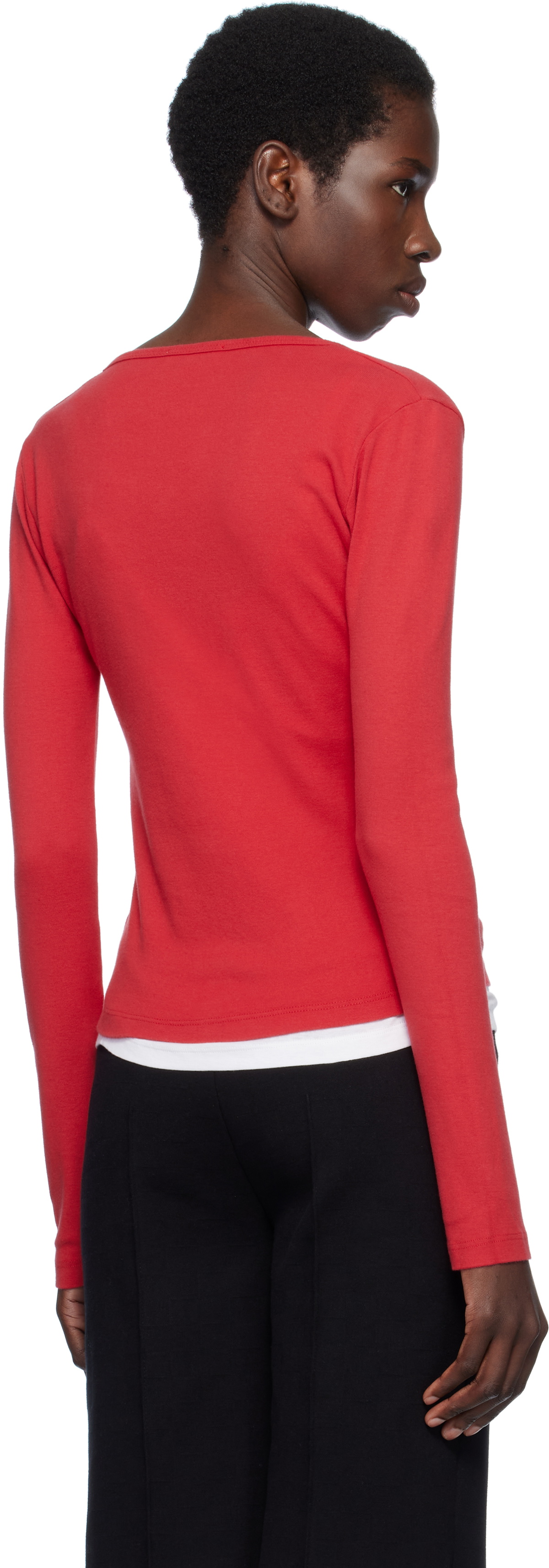 Gil Rodriguez Red Sophie Cardigan
