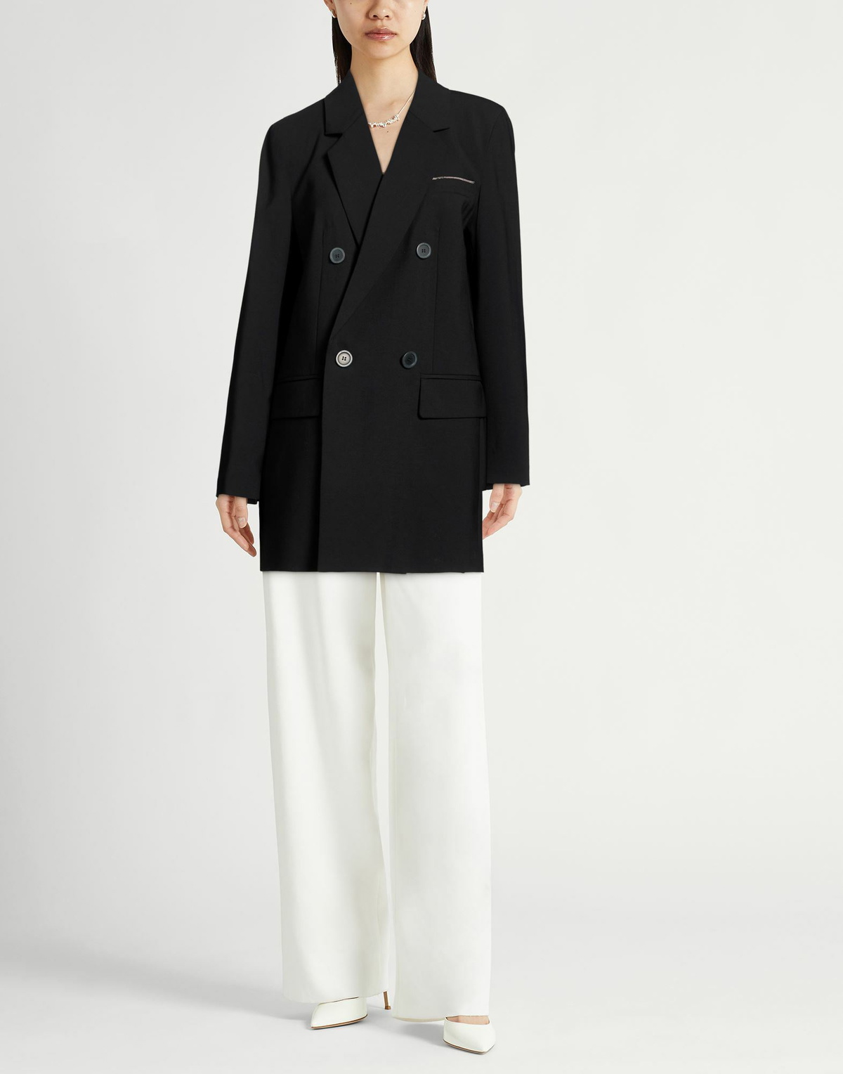 Peserico Womens Blazer in Black