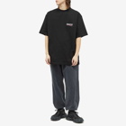 Balenciaga Men's New Logo Sweat Pant in Black/Black