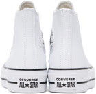 Converse White Chuck Taylor All Star Lift High Top Sneakers