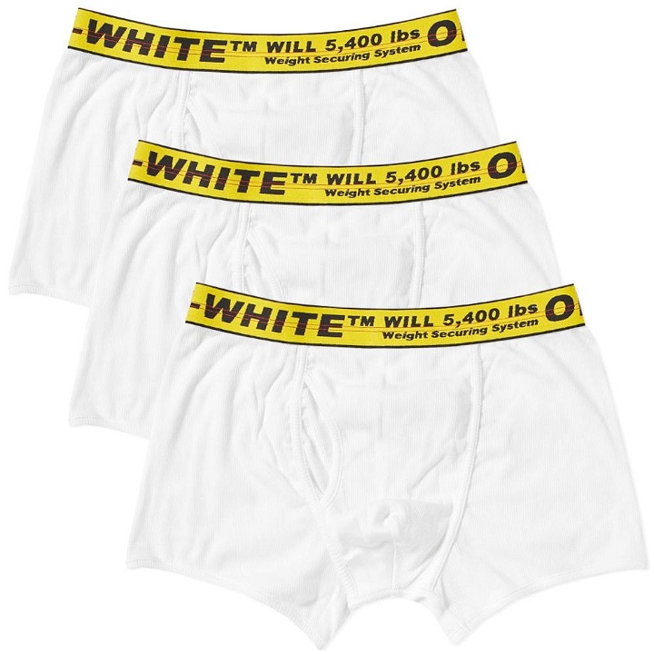 Photo: Off-White Boxer Short - 3 Pack