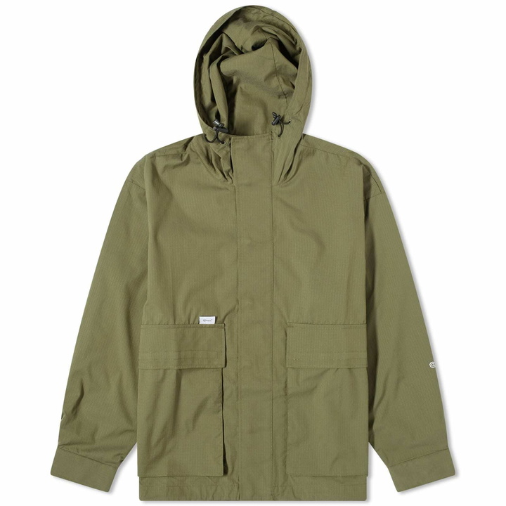 Photo: WTAPS Men's 06 Hooded Shirt Jacket in Olive Drab