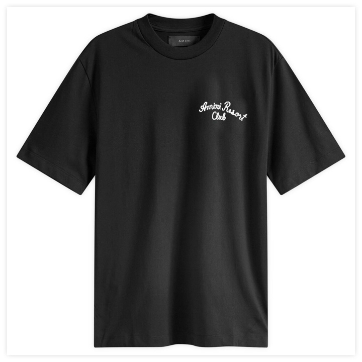 Photo: AMIRI Men's Spirit Logo T-Shirt in Black
