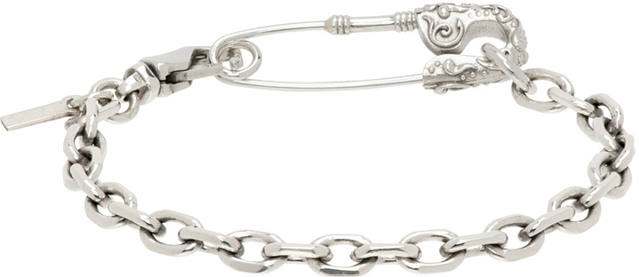 Photo: Emanuele Bicocchi Silver Crest Safety Pin Bracelet