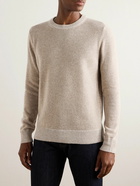 Caruso - Ribbed Wool Sweater - Neutrals