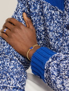 VARON - Malo Gold-Plated Lapis Lazuli Chain Bracelet - Gold