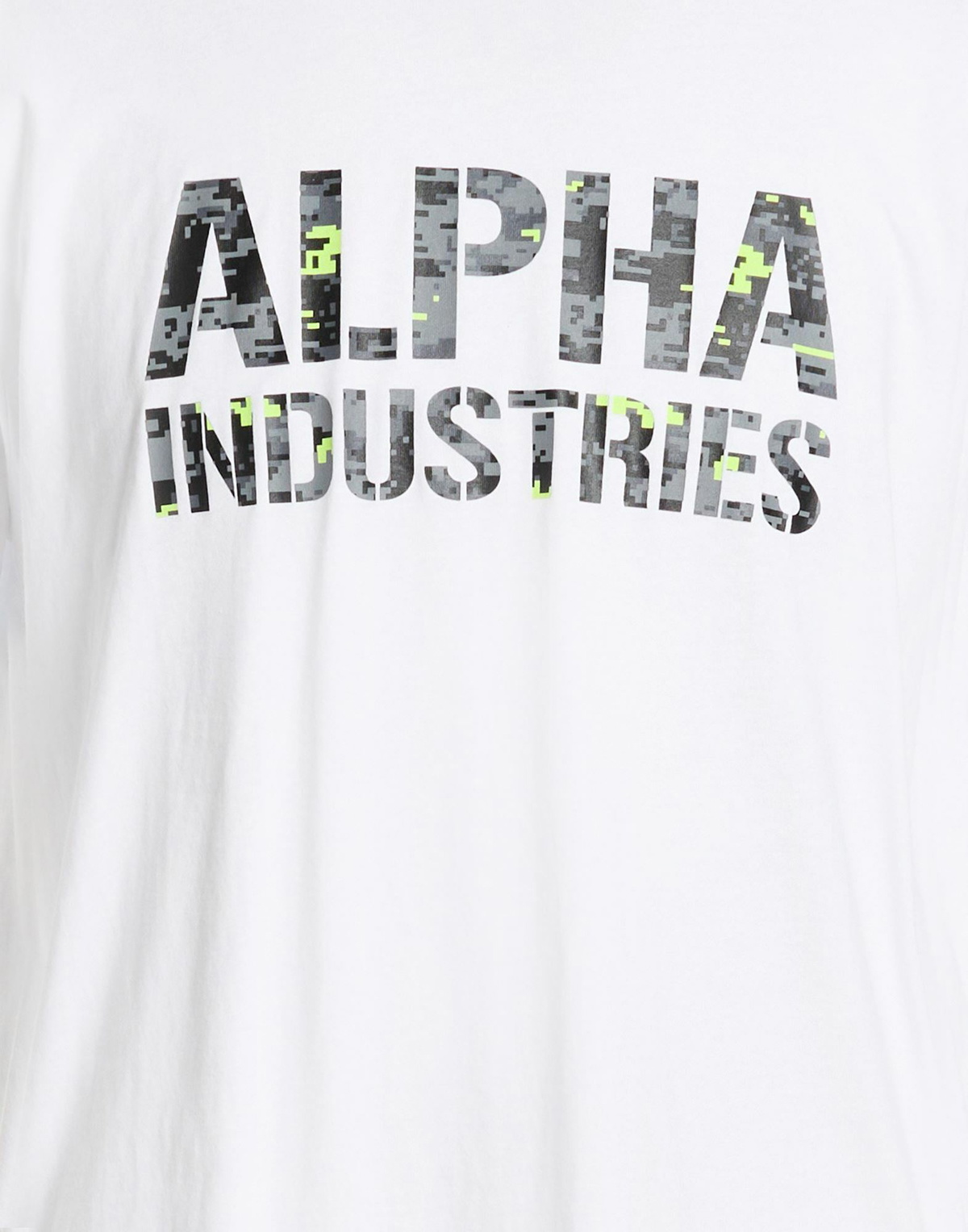 Alpha Industries Mens T-shirt in White