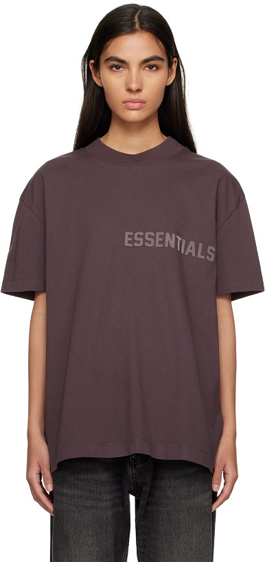 Photo: Essentials SSENSE Exclusive Purple T-Shirt