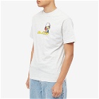 Butter Goods Men's Headphones Logo T-Shirt in Ash Grey