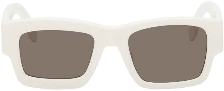 Photo: Palm Angels White Murray Sunglasses
