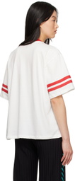 Simon Miller White & Red 'SM High' T-Shirt