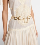 Zimmermann Alight gold-plated chain belt