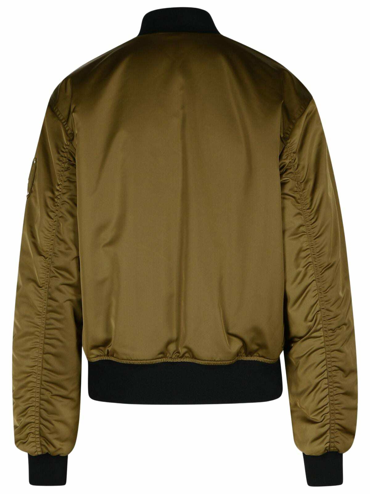 Moose Knuckles jet Green Polyester Bomber Jacket