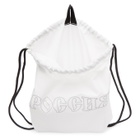 Gosha Rubchinskiy White adidas Originals Edition Drawstring Gymsack Backpack
