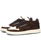 Represent Men's Reptor Low Sneakers in Brown/Black/Vintage White