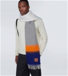 Loewe Mohair and wool-blend scarf