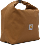 Carhartt Work In Progress Brown Canvas Roll-Up Insulated Bag