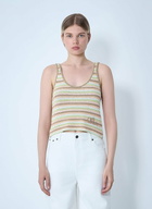 Chloé Cropped Logo Tank Top
