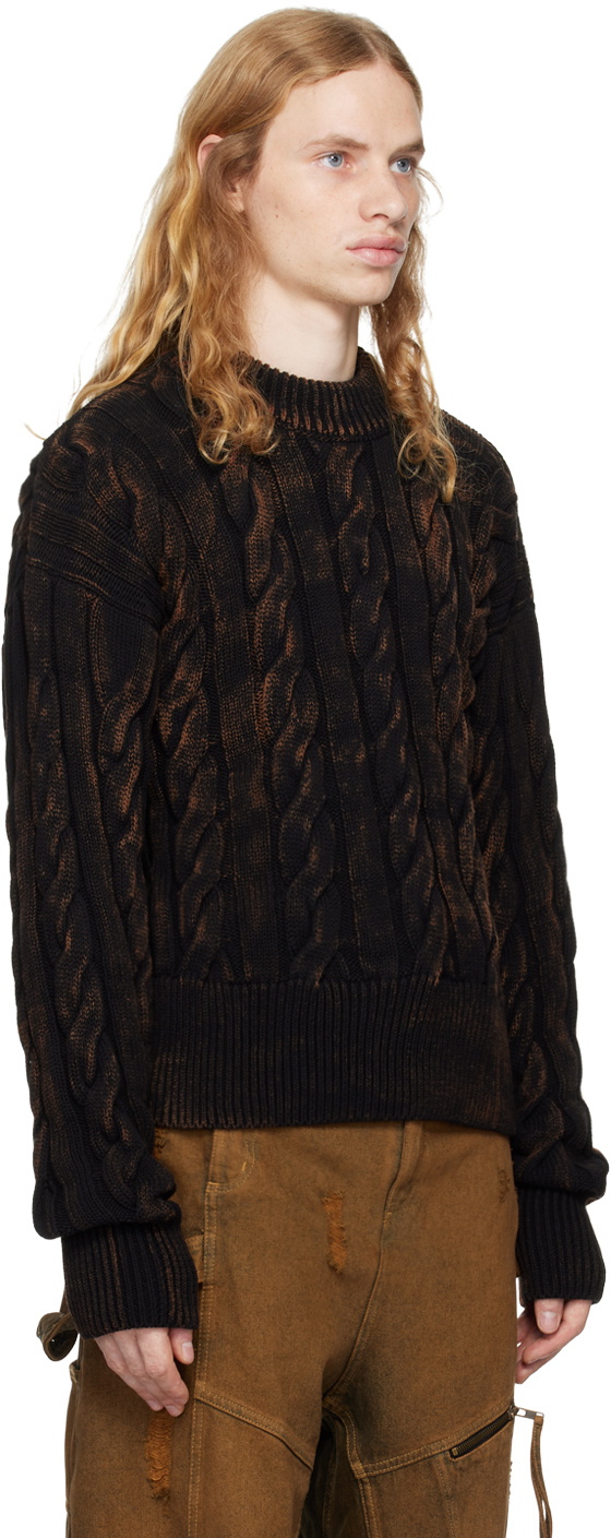 EGONlab Black Oversized Sweater