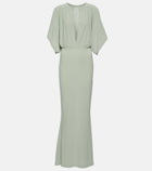 Norma Kamali Obie jersey gown