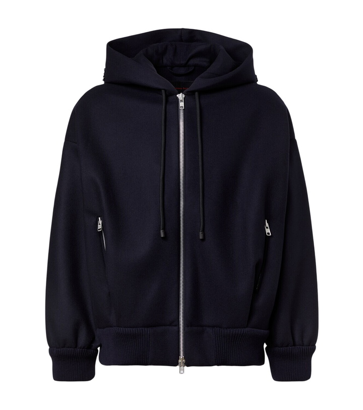 Photo: Simone Rocha Embellished wool-blend hoodie