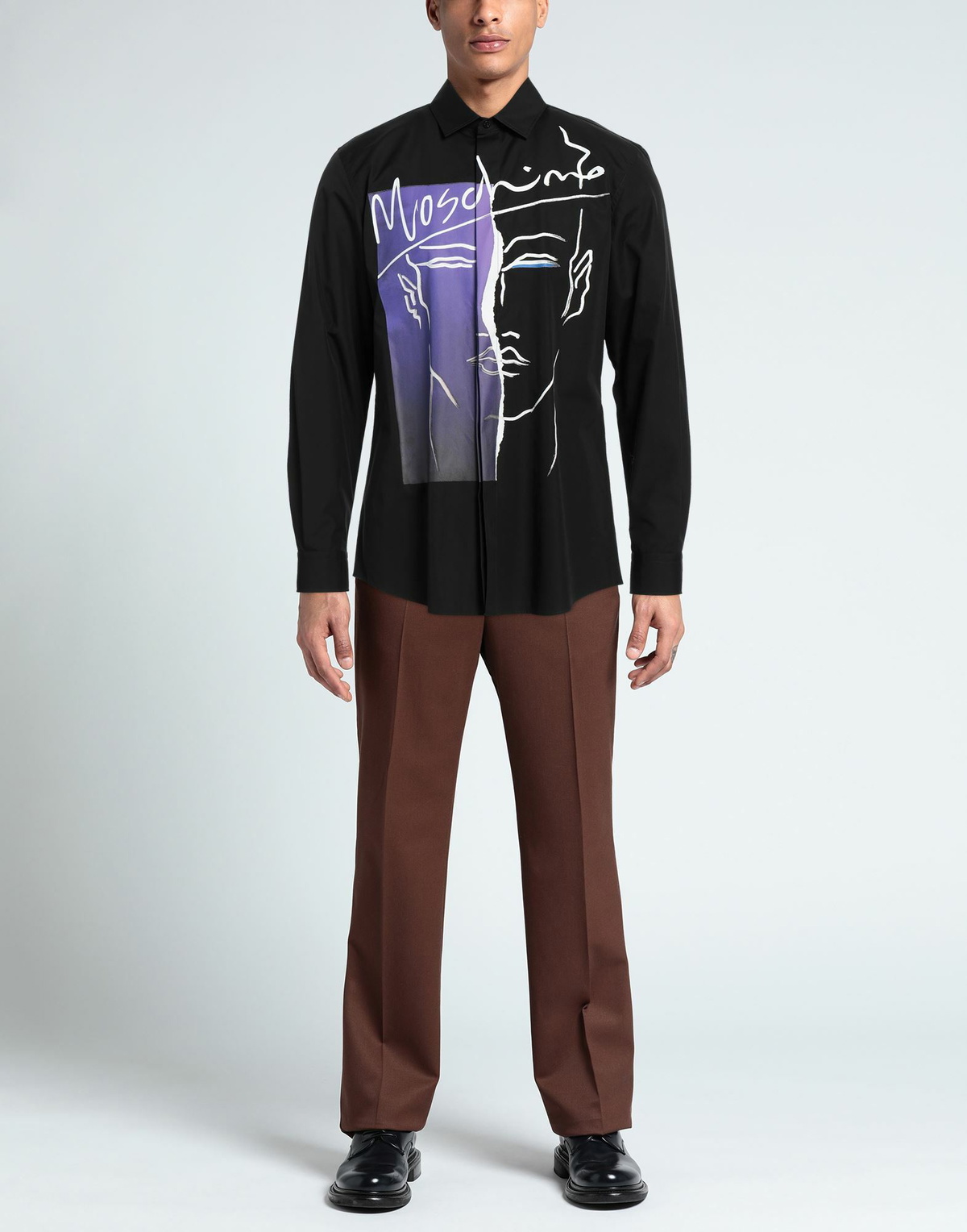 Moschino Mens Shirt in Black