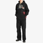 Junya Watanabe MAN Men's x Reigning Champ Patchwork Popover Hoodie in Black
