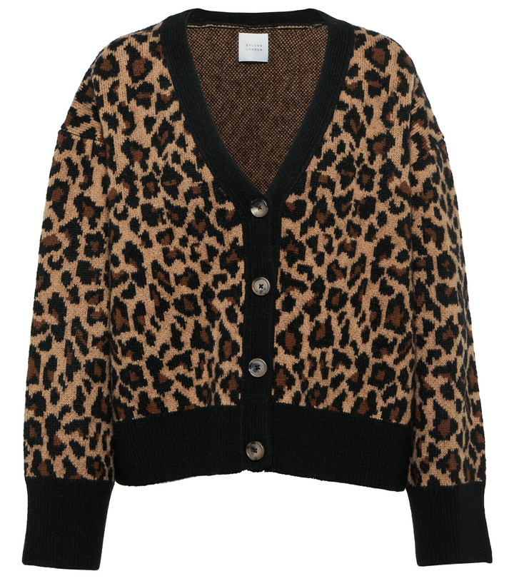 Photo: Galvan Theia wool-blend cardigan