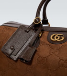 Gucci GG leather duffel bag