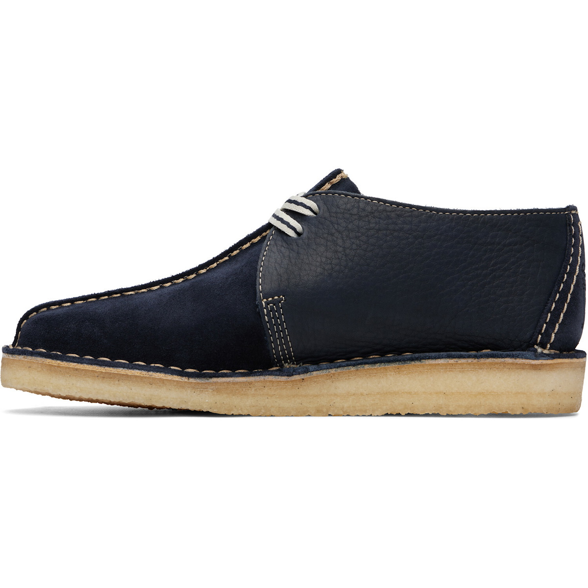 Clarks Originals Navy Desert Trek Derbys