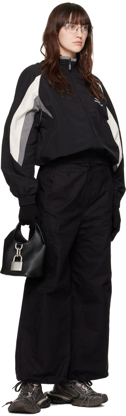 Doublet Black Robot Leg Cargo Pants