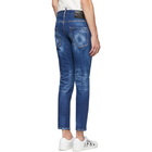 Dsquared2 Blue Skinny Dan Jeans