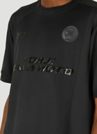 Logo Motif T-Shirt in Black