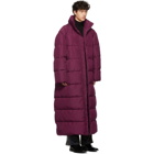 Balenciaga Pink Down Oversized Puffer Coat