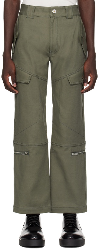 Photo: Dion Lee Green Tactical Cargo Pants