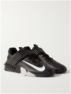 NIKE TRAINING - Savaleos Rubber-Trimmed Coated-Mesh Sneakers - Black