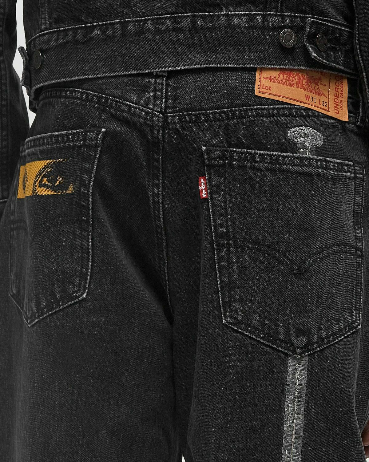 Levis X UNDERCOVER BAGGY Grey Mens Jeans Levis