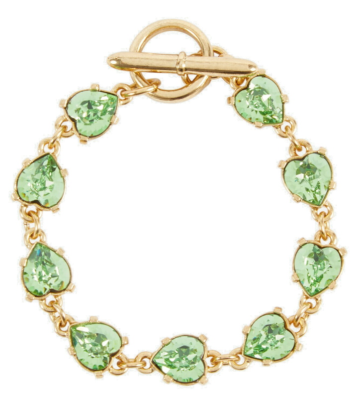 Photo: Oscar de la Renta Crystal-embellished bracelet