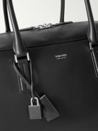 TOM FORD - Logo-Print Leather Weekend Bag