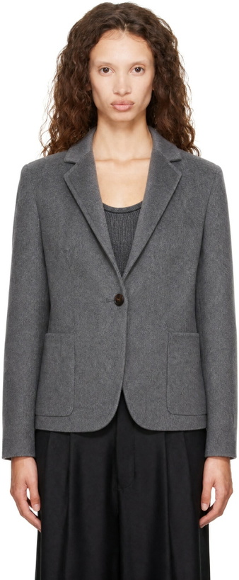 Photo: LISA YANG Gray Doublé Blazer