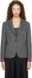 LISA YANG Gray Doublé Blazer