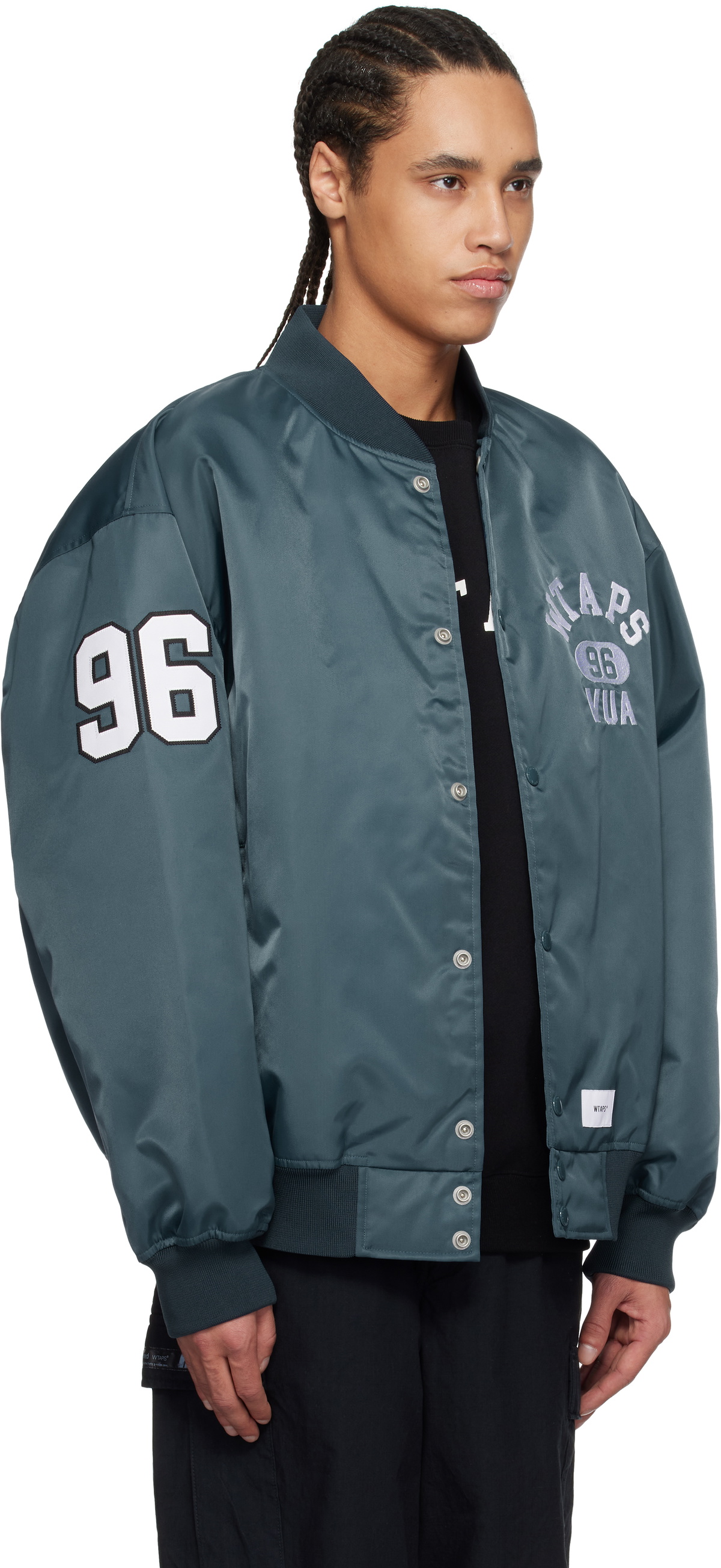 【Msize】WTAPS Team / Jacket / Nylon. TEAL NYLON TWILL TEAM JACKET TEAL – P.A.M. (Perks And Mini)