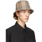 Burberry Beige Vintage Check Bucket Hat