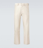 Tom Ford Cotton satin straight pants