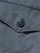 Save Khaki United - Garment-Dyed Cotton-Twill Overshirt - Blue
