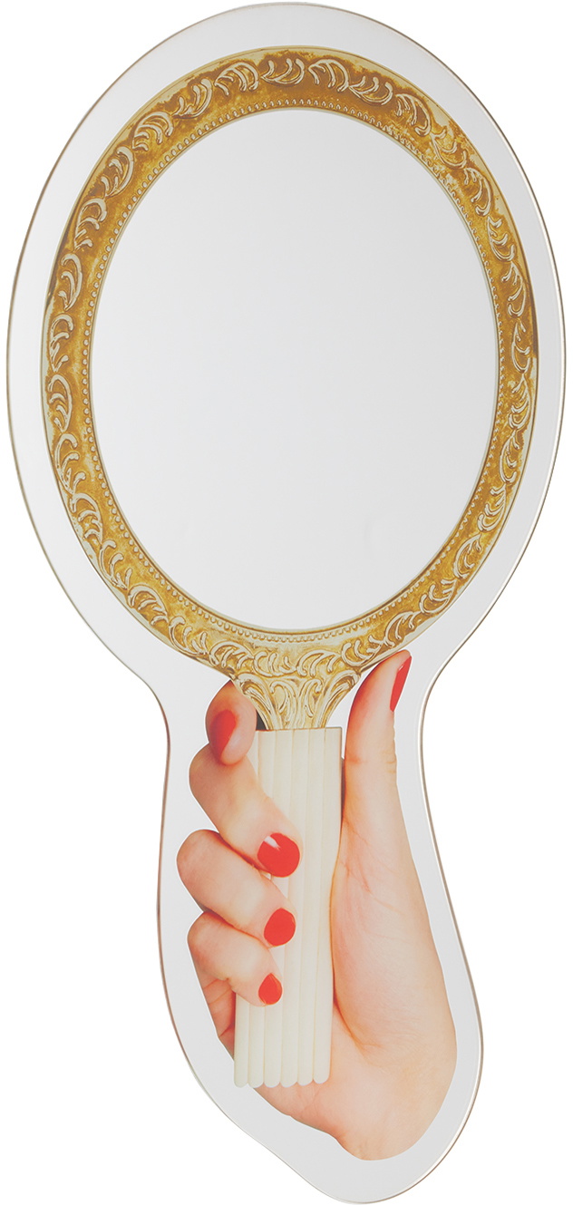 Seletti Gold Vanity Mirror