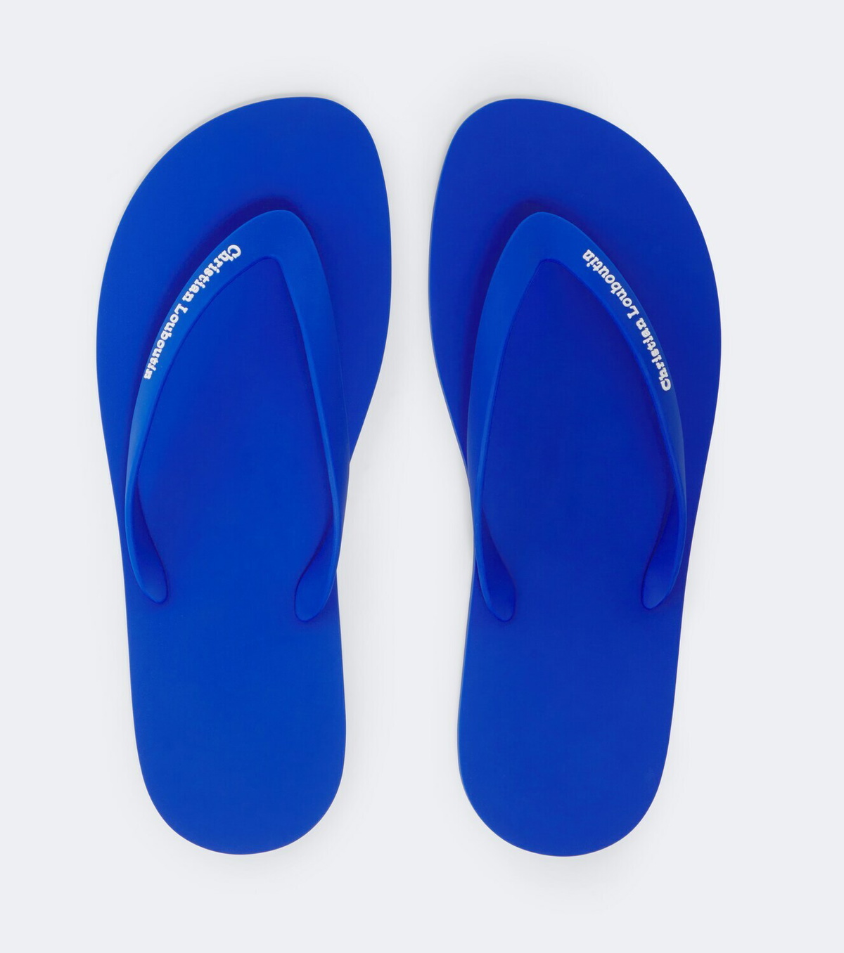 Christian Louboutin Logo thong sandals