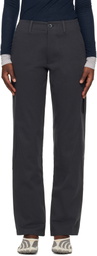 POST ARCHIVE FACTION (PAF) Gray Stream Trousers